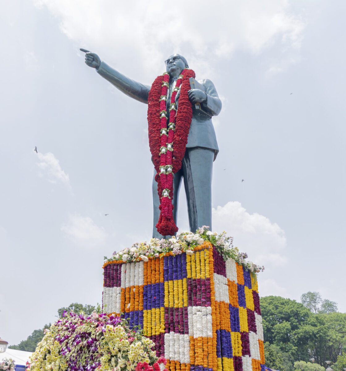 Celebrating Ambedkar Jayanti at Vidhana Soudha